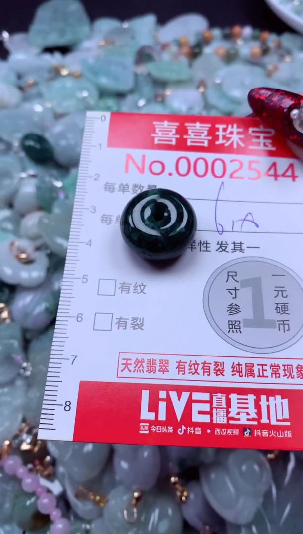 颈饰未镶嵌翡翠2544