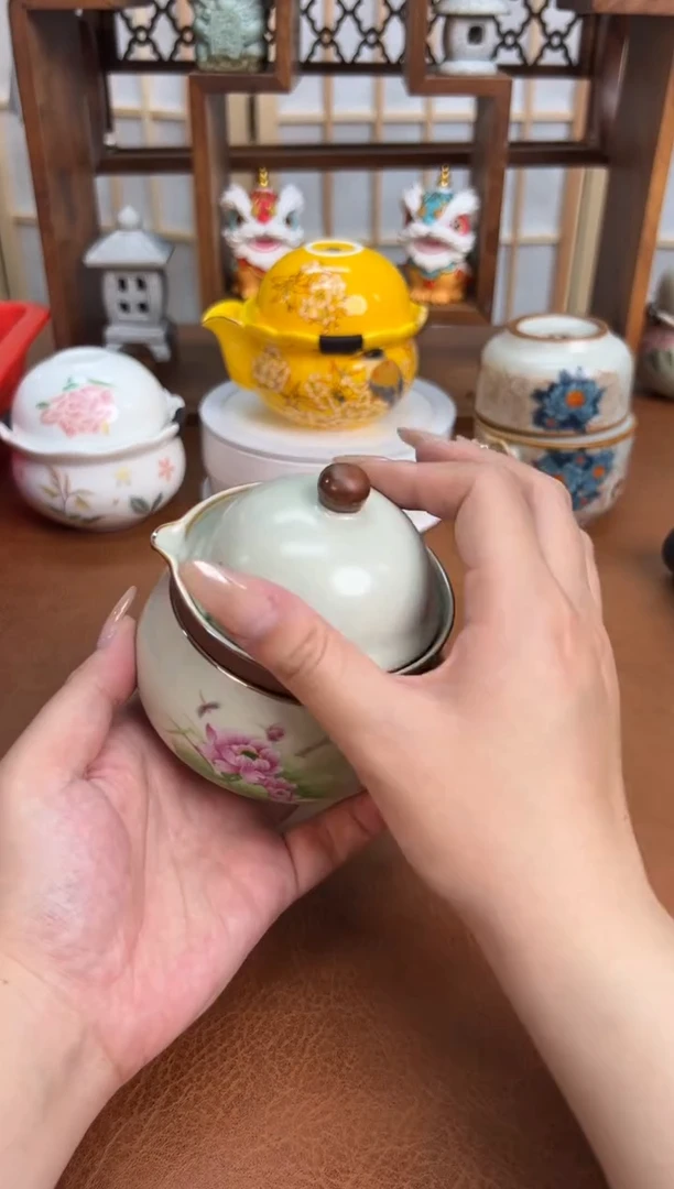 夏日旅行茶具真好看