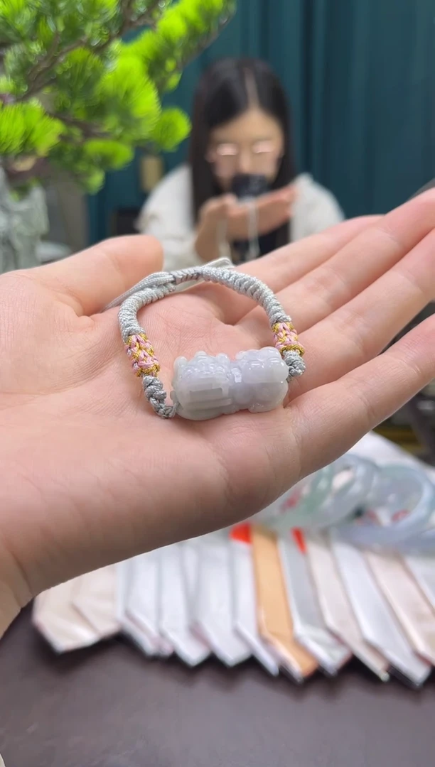 未镶嵌手绳翡翠多样性发货1件