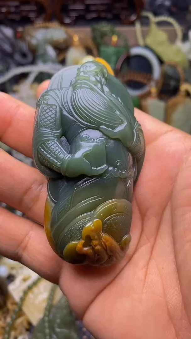 未镶嵌和田玉把件w****桑1