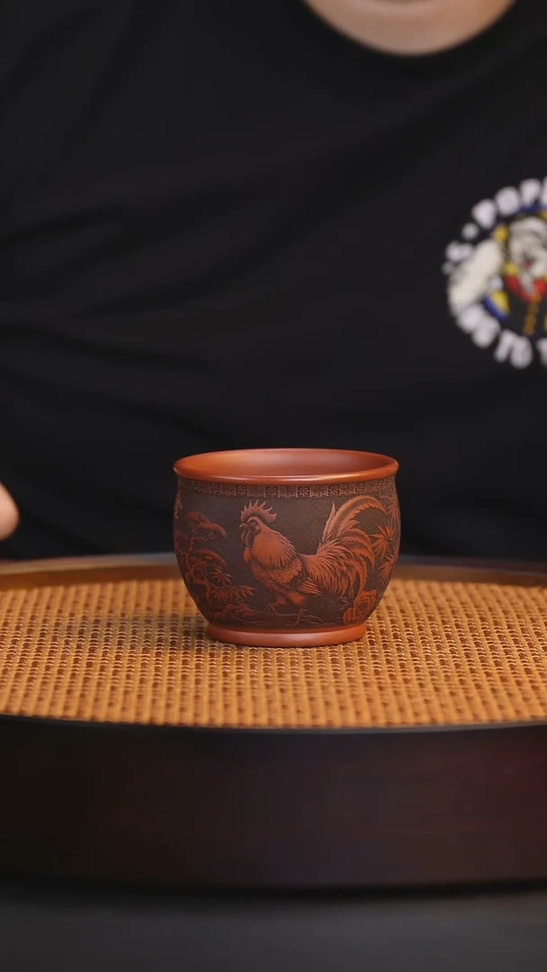 宜兴全手工紫砂杯