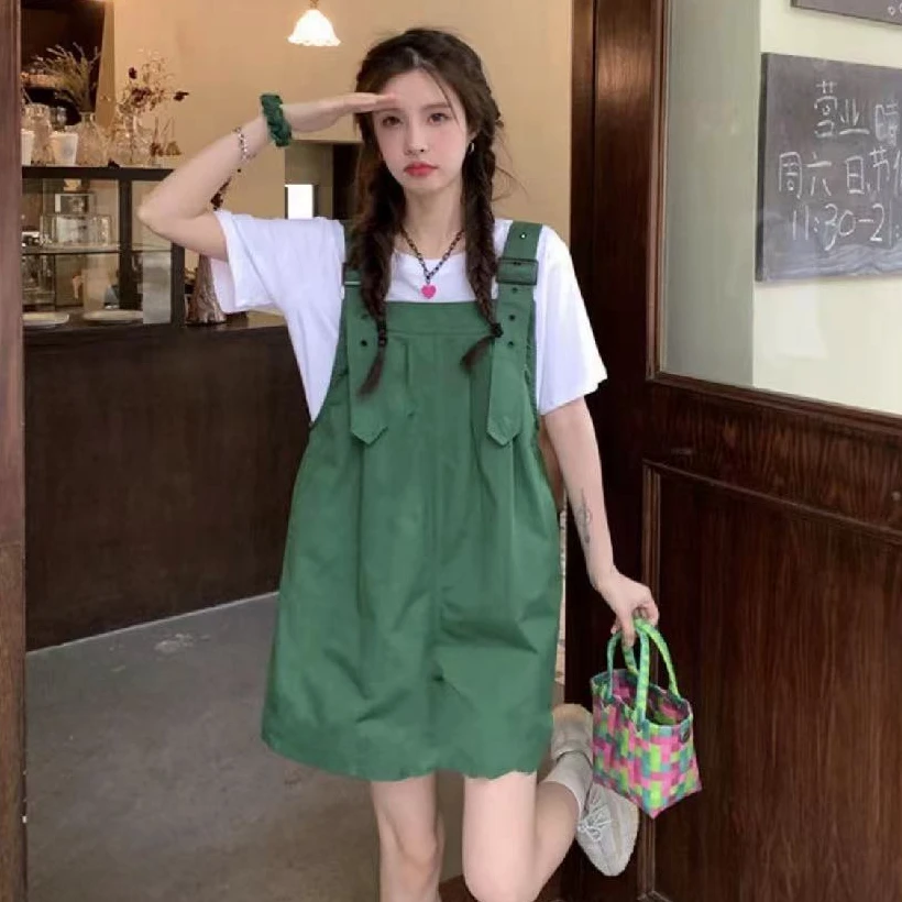 亲子款夏季背带套装520