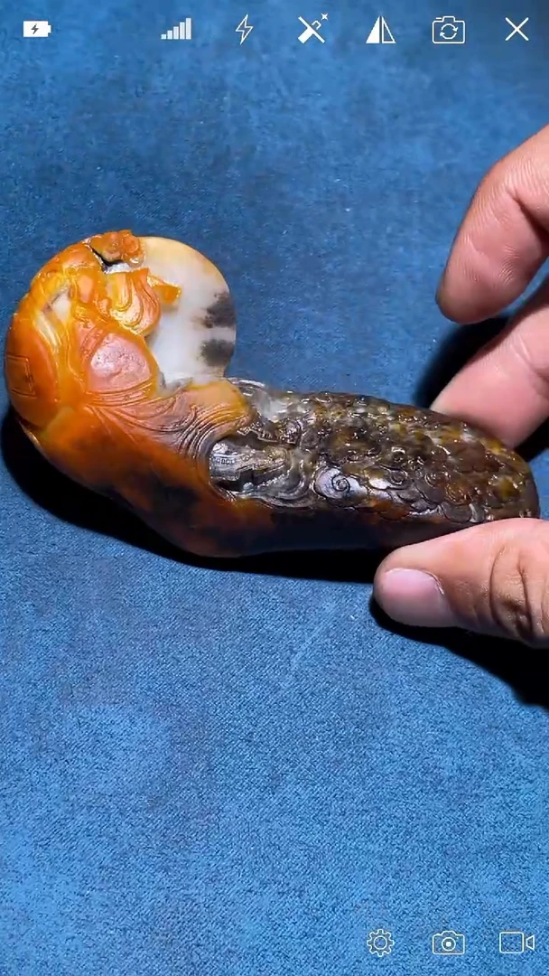 定制和田玉BH1909   李白醉酒