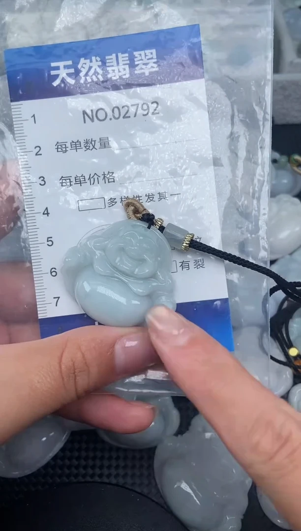 颈饰未镶嵌翡翠纯天然A货翡翠2792