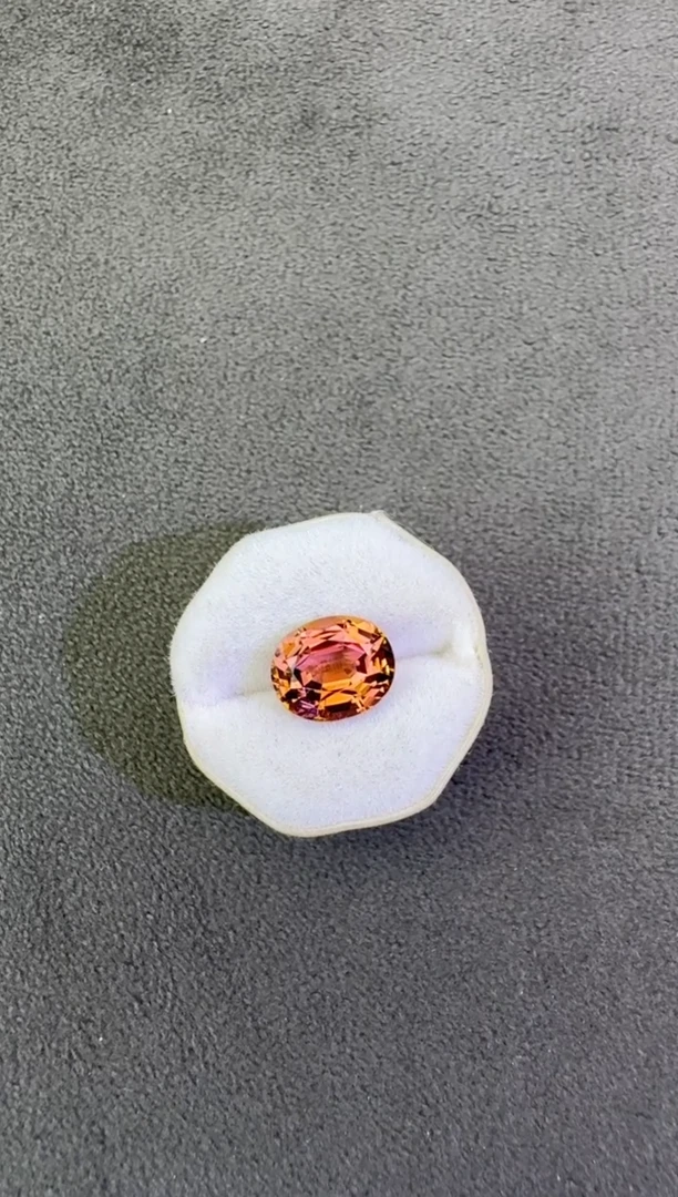 未镶嵌珠宝半成品碧玺3.12ct