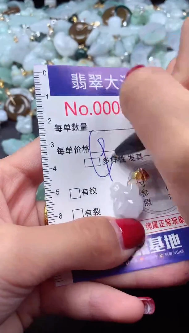 颈饰未镶嵌翡翠9757