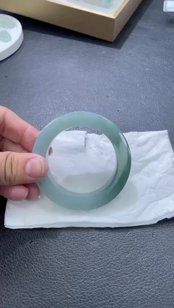 未镶嵌手镯定制翡翠半****殤ddj