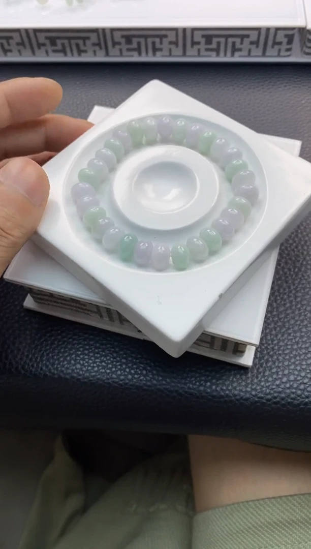 未镶嵌手串翡翠55天然A货翡翠手串多样性发其一