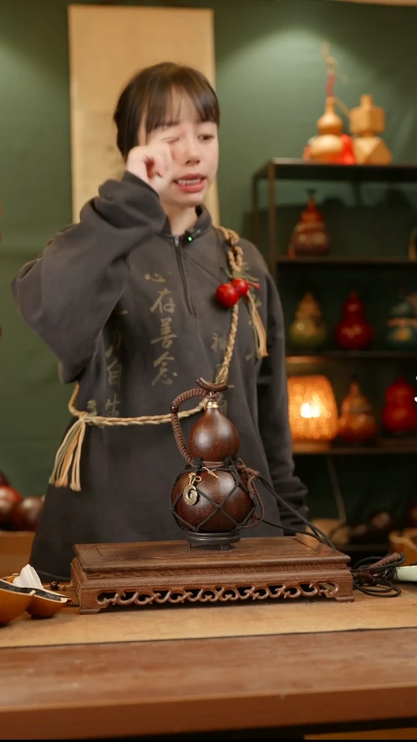 109号精品天然大漆酒葫芦一物一拍~500ml