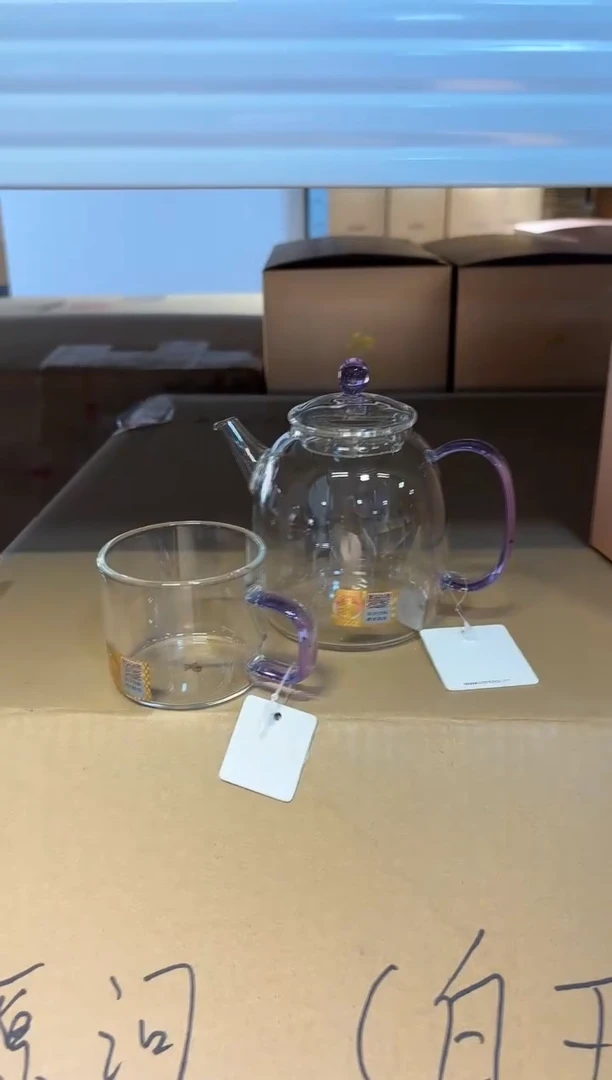 【闪购商品】禾器-宴辰壶-浅紫色+禾器清禾杯浅紫