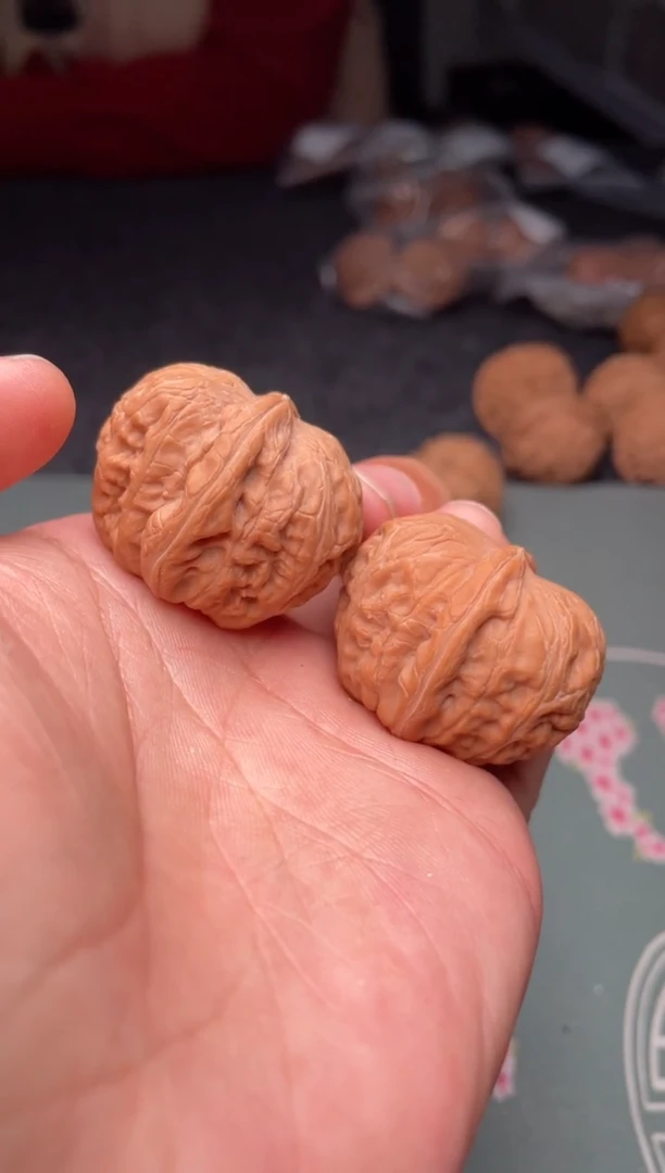 把件文玩核桃a295 元宝 35尺小水尖