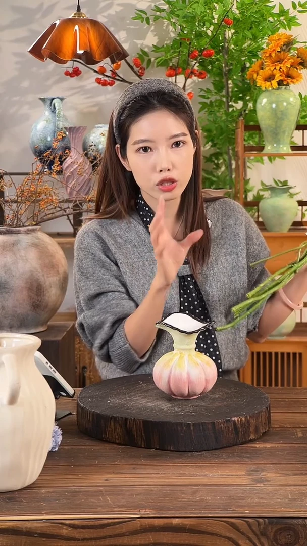 粉橙黛绿-花瓣福袋小号