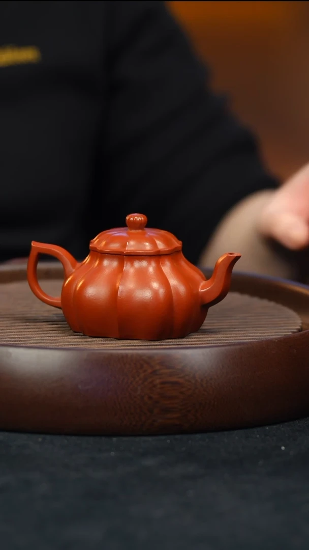【闪购商品】紫砂茶壶朱泥 筋纹 JF