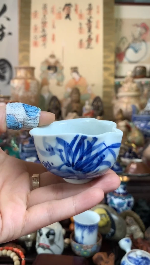 陶瓷杯茶道器八十一号
