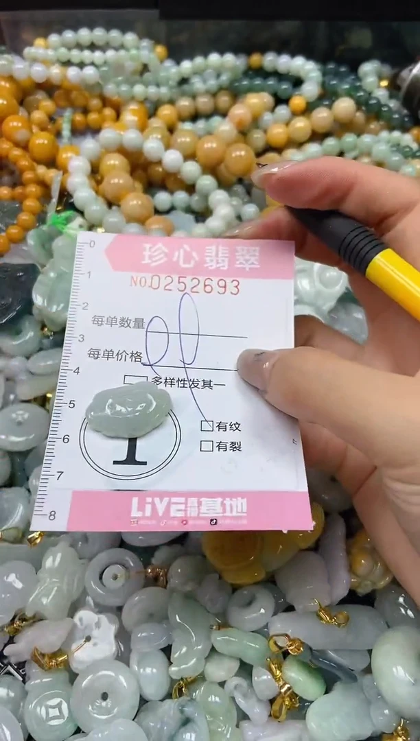 翡翠未镶嵌颈饰闪购0252693