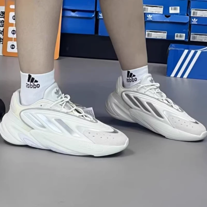 Adidas阿迪达斯正品三叶草新款2025爆款潮流运动休闲老爹鞋JH7365