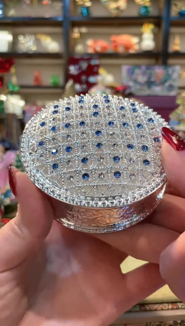 【闪购商品】精致珐琅彩首饰盒