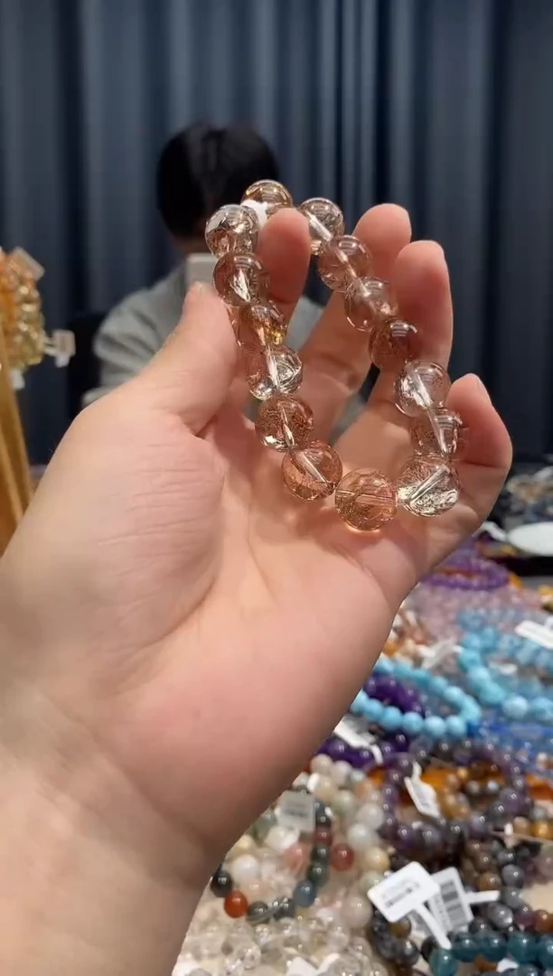 未镶嵌手链水晶我****塌胶花