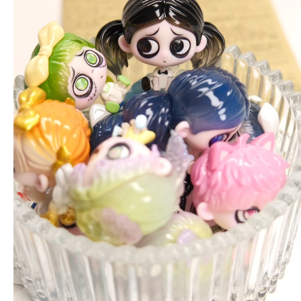 【拆盒拆袋】叠叠 KIKI的萌粒排排坐系列潮玩盲盒可爱手办萌粒