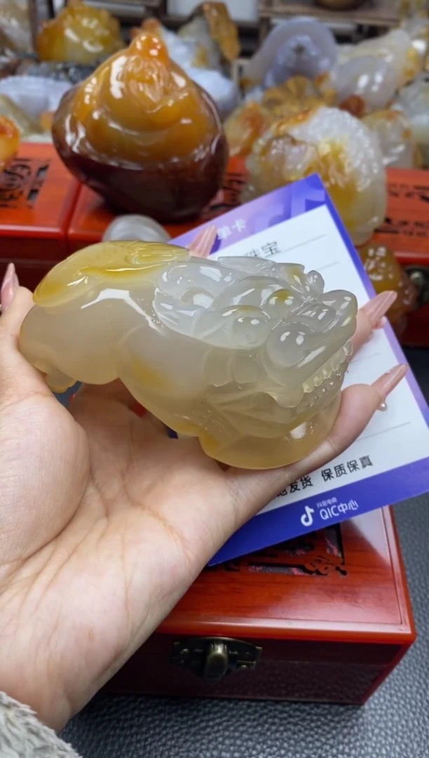 【闪购商品】玛瑙/玉髓手把未镶嵌00