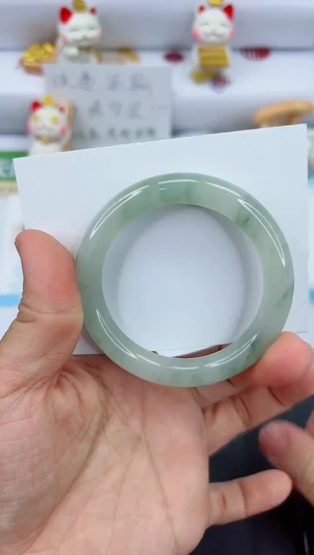 【闪购商品】石英质玉手镯未镶嵌464-52.5