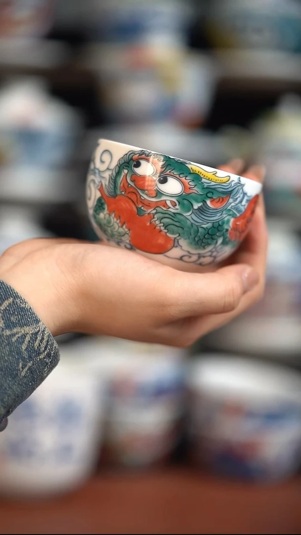 瓷片昨明龙蛋杯（福利价格）