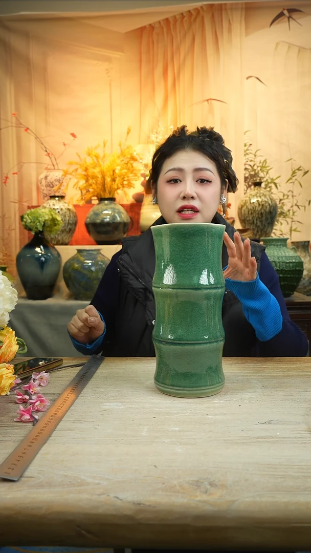 高29口12陶瓷花瓶花器