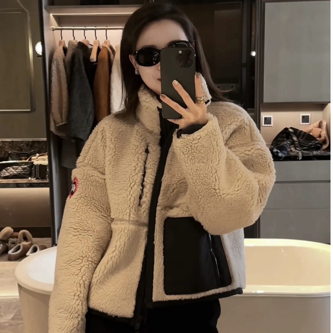 【米卡私服】暖绒冬日羊羔毛短款外套