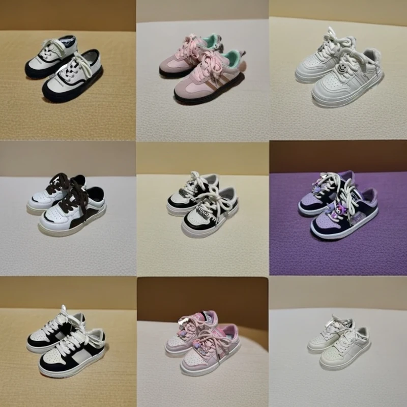 801起童鞋鞋时尚洋气百搭儿童板鞋默认微瑕