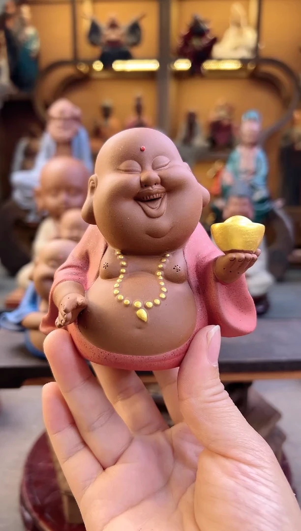 紫砂茶宠器闵茶宠摆件