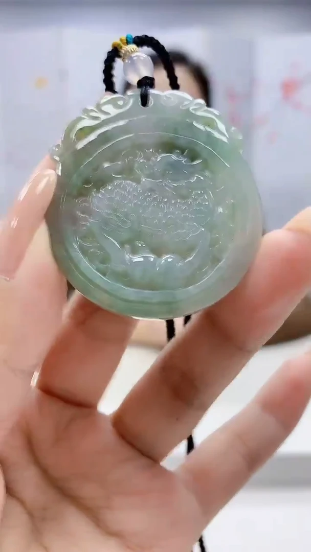 翡翠未镶嵌颈饰5160xx-jj挂件1