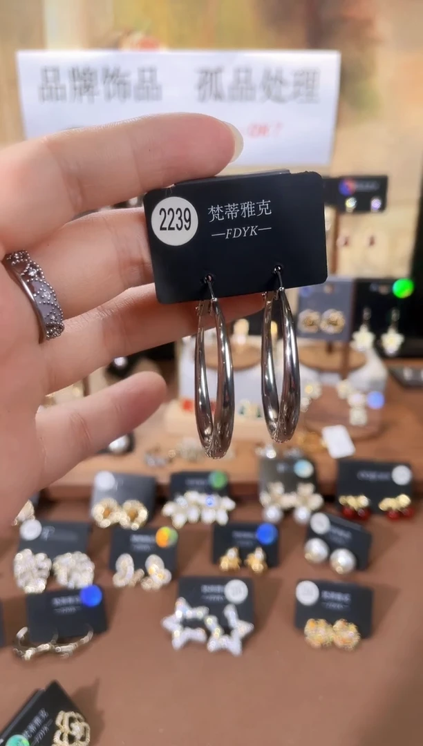合金925银锆石梵2239