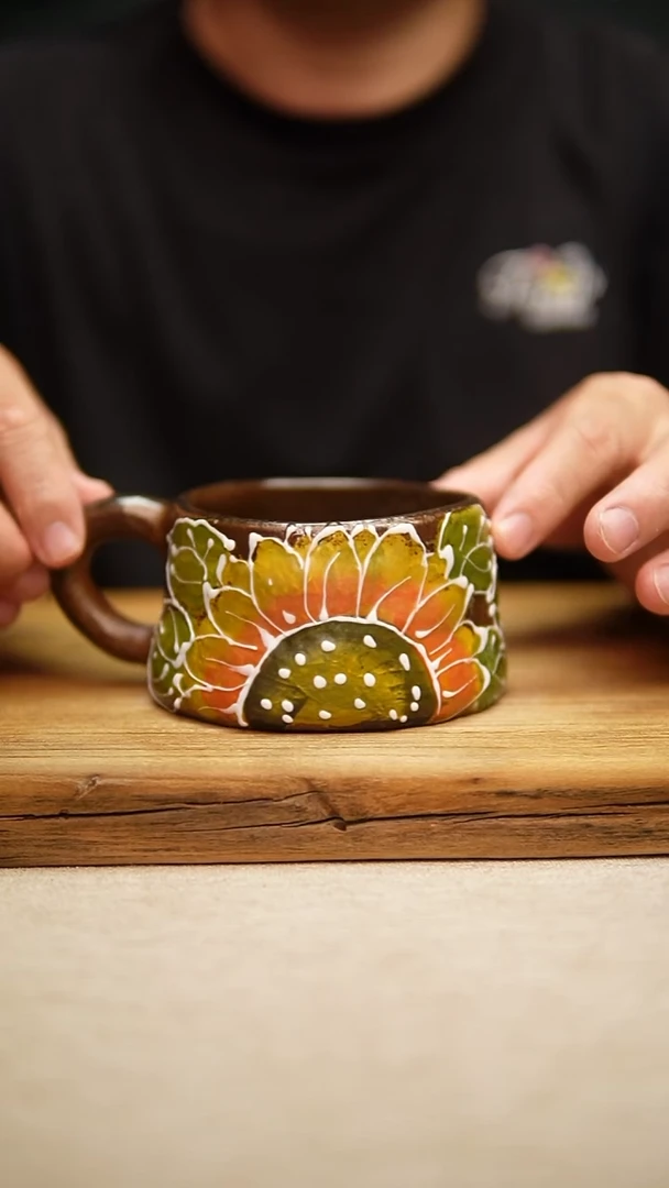 @@陶园瓷舍@@纯手工手绘@高温釉下彩