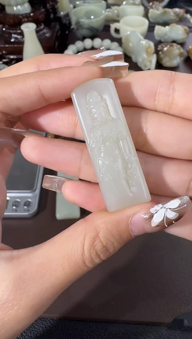 吊坠(不含链)未镶嵌和田玉3