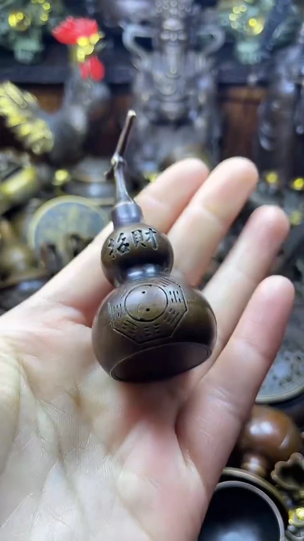 闪购链接，点击下单，有运费险，铜摆件