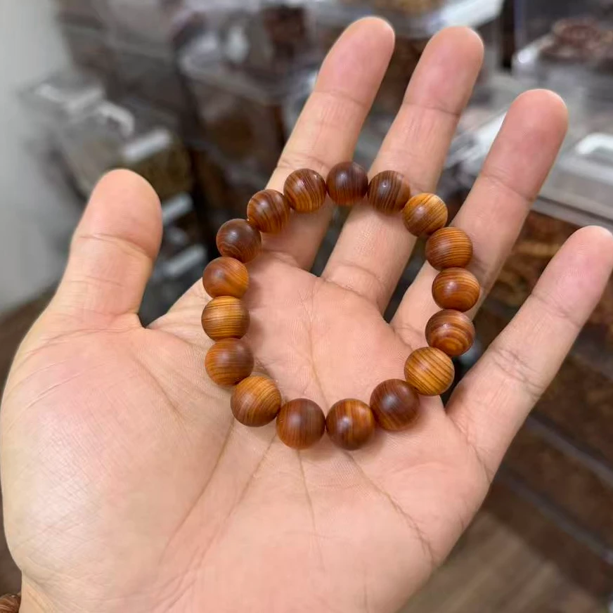 【上新了故宫X满木园】玉化崖柏圆珠手串