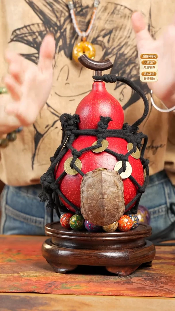 WS140网兜款葫芦不包手串及旋转底座