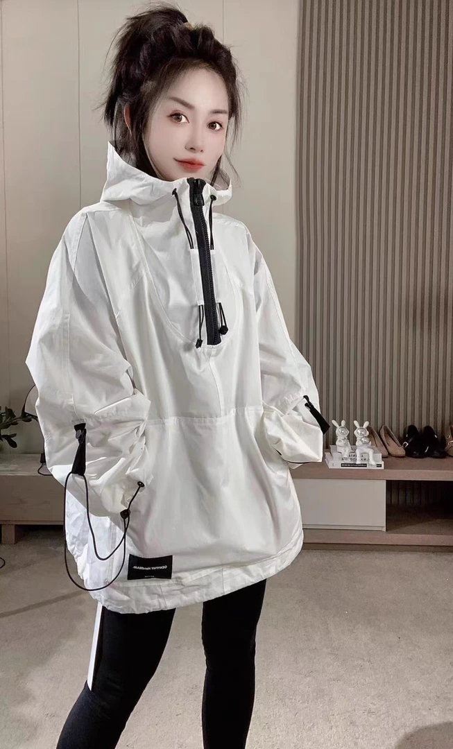 2025年春夏新款潮流外套胖妹妹