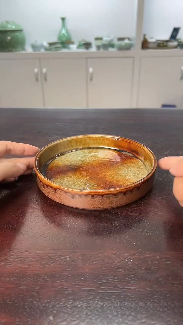 龙泉云间青瓷小米茶器