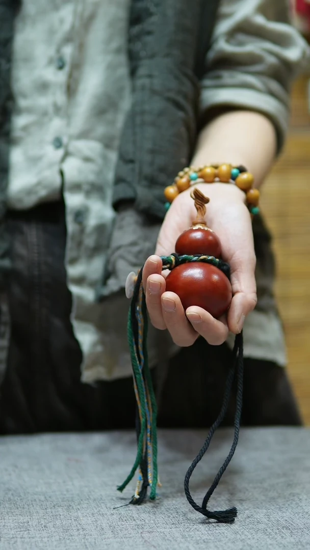 【闪购商品】37（福禄 ）天然葫芦（大漆款）