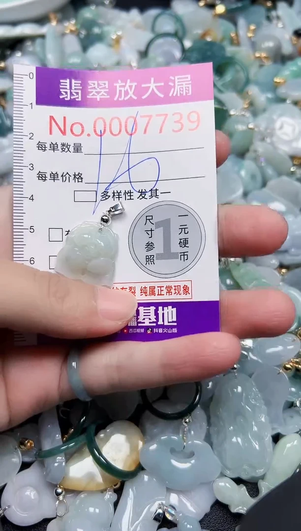 颈饰未镶嵌翡翠7739