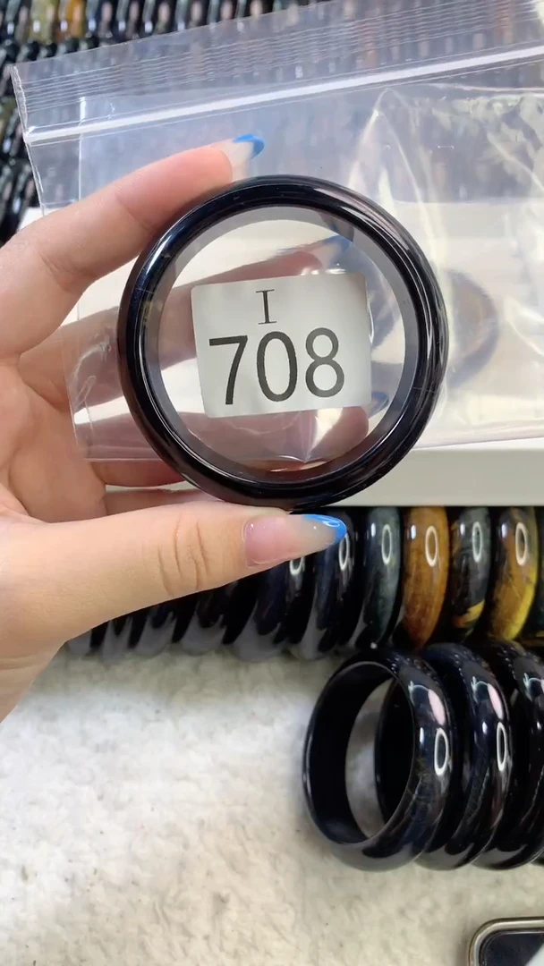 石英质玉彼得石手镯未镶嵌708-56