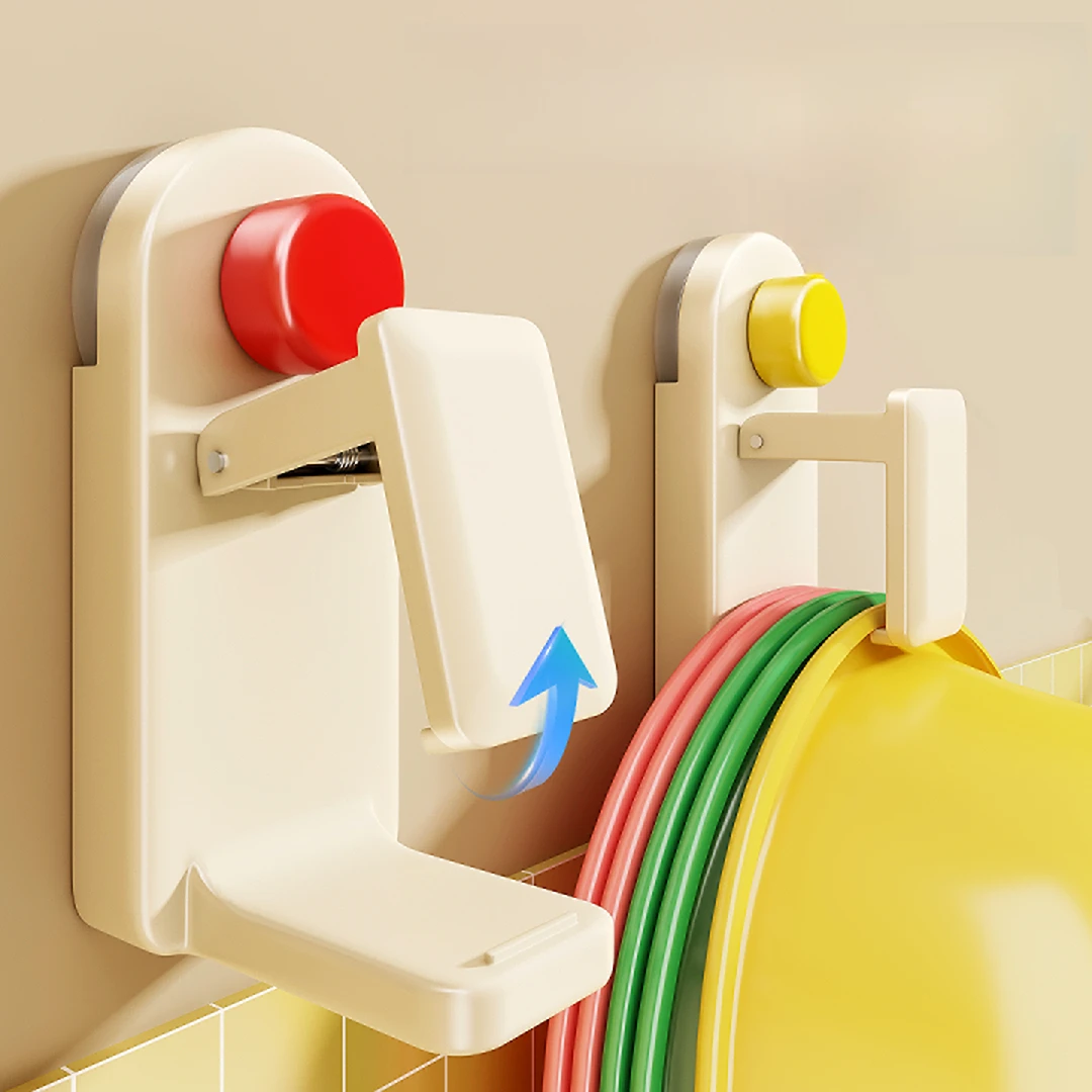 多巴胺吸盘脸盆挂钩浴室盆子卫生间置物架厕所免打孔挂盆收纳神器