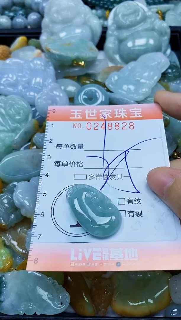 翡翠未镶嵌颈饰闪购0248828
