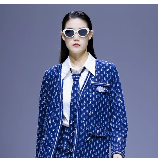 ZRAU高贵轻奢质感磨毛宽松牛仔外套91040131038