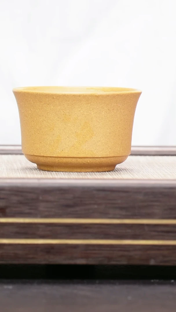 茶壶紫砂黄金段泥 马蹄杯