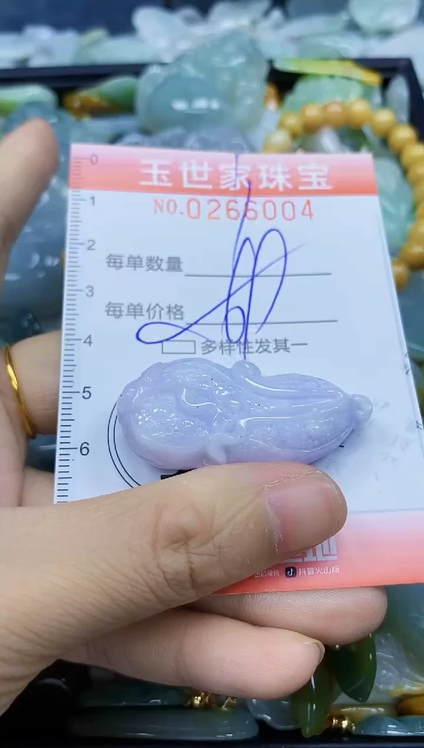 翡翠未镶嵌颈饰闪购0266004多样性发其一