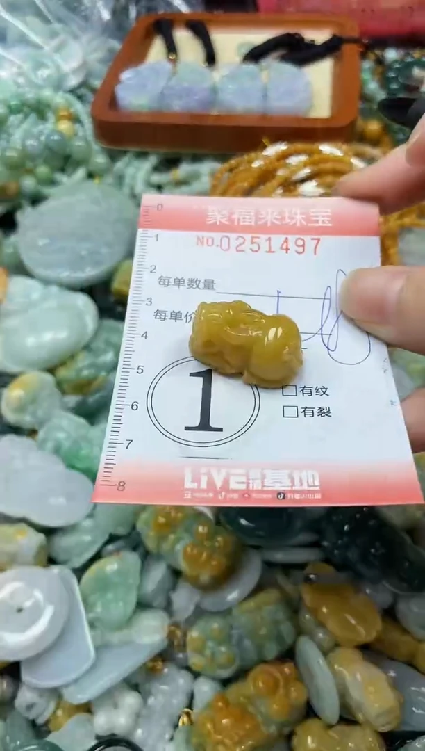 未镶嵌挂件翡翠闪购0251497