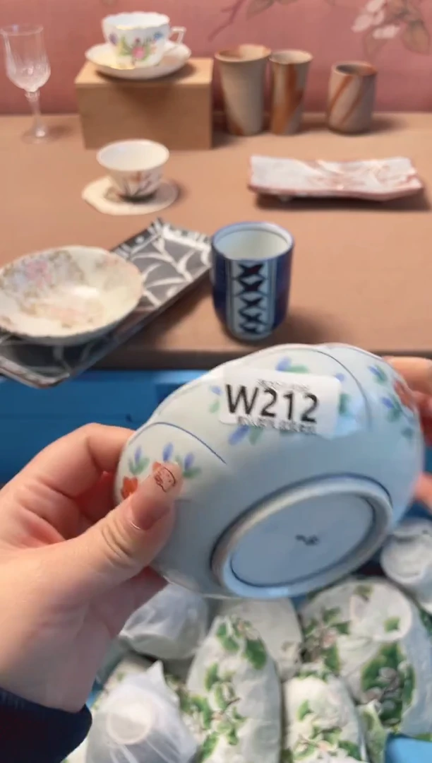 瓷片微**溪瓷器瓷器W212