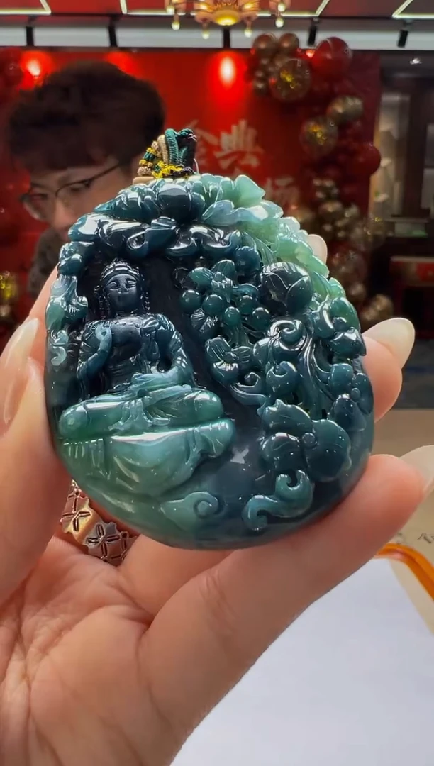 【闪购商品】定制翡翠未镶嵌Q2025-1-21-40